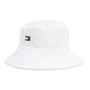 トミー ヒルフィガー ゴルフ(TOMMY HILFIGER GOLF)(メンズ、レディース)ゴルフ 防寒 ハット リバーシブルボア THMB4F52-WHT
