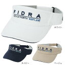 フィドラ(FIDRA)(メンズ)ゴルフ 吸水速乾 冷感 サーマルバイザー FD5RVD04
