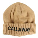 【9/11 1:59まで エントリーでさらに最大P10倍】キャロウェイ(CALLAWAY)(メンズ)ゴルフ ビーニー C24291127-1040