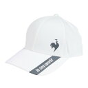 ルコックスポルティフ(lecoqsportif)(メンズ)ゴルフ 防水 レインキャップ QGBXJC30 WH00
