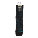 【7/18限定 最大1万Pバック要エントリー&抽選】スタンス(STANCE)(メンズ)ゴルフ OFF THE TRAIL LIGHT ソックス A448A25OFF BLK
