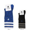 ルコックスポルティフ(lecoqsportif)(メンズ)ゴルフ 保温 ヒートナビ レギュラー丈 ソックス LG4FSO04M