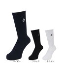 マンシングウエア(MUNSING WEAR)(メンズ)ゴルフ 抗菌防臭 クルー丈 ギフトボックス入り ワンポイントソックス MG5SSO04M