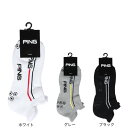ピン(PING)(メンズ)ゴルフ 消臭 ポリエステル綿混 アンクルソックス 621-4286801