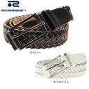 【5/9 20時スタート さらに最大P10倍】ROSASEN(メンズ)ゴルフ レザーメッシュベルト 046-67831