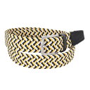 【5/9 20時スタート さらに最大P10倍】J.LINDEBERG(メンズ)ゴルフ 三色編み込みベルト Bubba Golf Belt 073-67802-0...