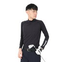 【7/18限定 最大1万Pバック要エントリー&抽選】ルコックスポルティフ(lecoqsportif)(メンズ)ストレッチフォーサー ハイネックアンダーシャツ QGMXJM00BK00
