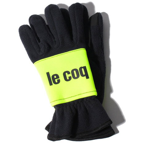 ルコックスポルティフ ゴルフ（メンズ）ゴルフ グローブ 手袋 装着簡単 カイロポケット付 防寒 寒さ対策 あったかグッズ ハンドウォーマー QGBSJD50 NV00