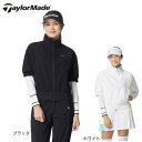 テーラーメイド(TAYLORMADE)(レディース)ゴルフウェア フルジップショートスリーブジャケット UN661
