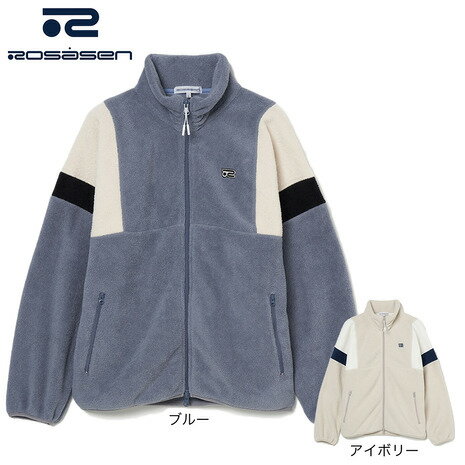 ROSASEN（レディース）ゴルフウェア アウター ボアブルゾン 048-54011-25AW