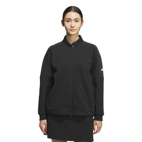 アディダス（adidas）（レディース）ゴルフウェア アウター C．R ファブリックミックス フルジ ...