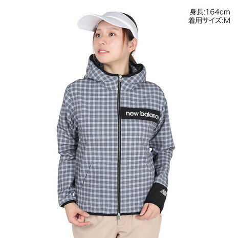 ニューバランス（new balance）（レディース）ゴルフウェア ソフトシェル フルジップフーディ 012-5220502