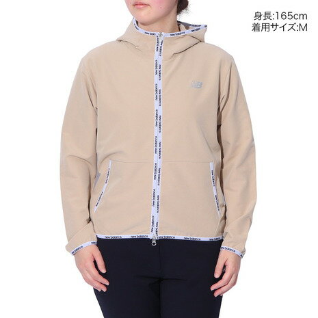 【最大1万Pバック エントリー＆抽選 11/18限定】ニューバランス（new balance）（レディース）ゴルフウェア SOFTSHELL フルジップ フーディー 012-4220501-041