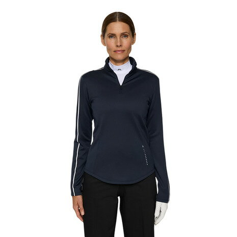 J.LINDEBERG（J.LINDEBERG）（レディース）ゴルフウェア Nefe クォータージップ ミッドレイヤー 072-34911-25AW-098