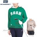 ROSASEN(レディース)ゴルフウェア リバーシブル 長袖 ボアパーカー 048-32011