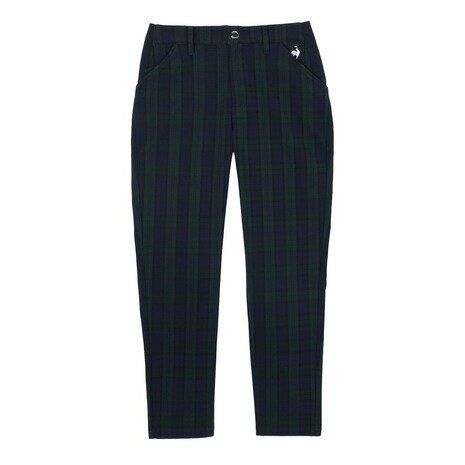 ルコックスポルティフ（lecoqsportif）（レディース）ゴルフウェア チェック柄 9分丈 テーパードパンツ..