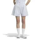 【7/15限定 最大1万Pバック要エントリー&抽選】アディダス(adidas)(レディース)ゴルフウェア 吸汗速乾 シアサッカー ショートパンツ KTI80-JF4576LBLU