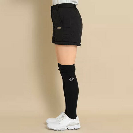 【10％クーポン！11/20〜11/25】キャロウェイ（CALLAWAY）（レディース）ゴルフウェア 防風 スターストレッチ 中綿ショートパンツ C23227200-1010