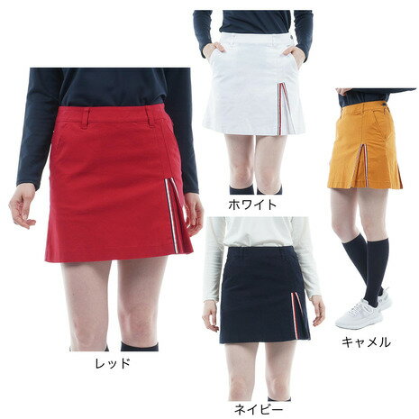 トミーヒルフィガー（TOMMY HILFIGER）（レディース）ゴルフウェア ストライプ ベーシックスカート TH...