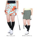 J.LINDEBERG Amelie Mid Print スカート インナーショーツ付 072-71475