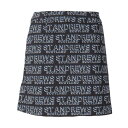 セントアンドリュース(ST.ANDREWS)(レディース)ゴルフウェア デジタルロゴプリントスカート 043-3134254-010