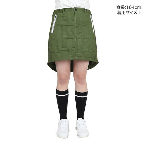 クランク（CLUNK）（レディース）ゴルフウェア 中綿スカート インナーパンツ付き CL5QUP71 KHK