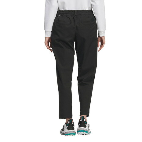 【最大1万Pバック エントリー＆抽選 11/18限定】アディダス（adidas）（レディース）ゴルフウェア ツイストウィーブ カーゴ アンクル パンツ JUW98-JM9626 BLK
