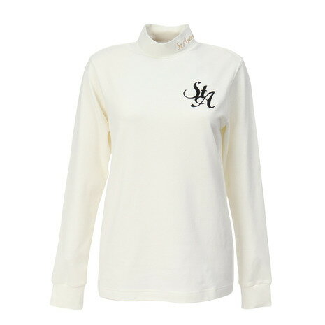 セントアンドリュース（ST.ANDREWS）（レディース）ゴルフウェア 吸湿発熱 ソリストヒート 長袖ハイネック 043-5266152-030