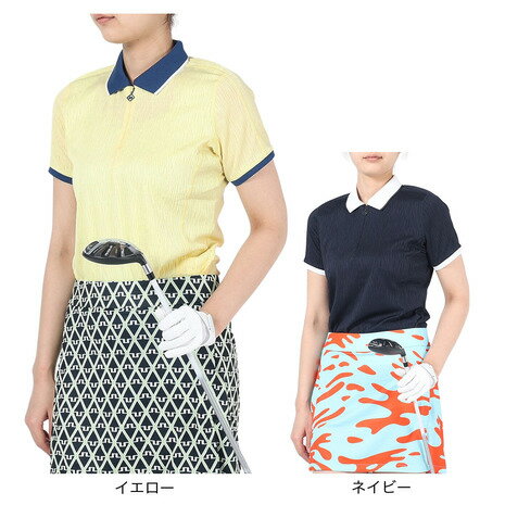 J.LINDEBERG（レディース）ゴルフウェア 吸水速乾 ポロシャツ Izara Polo 072-21542