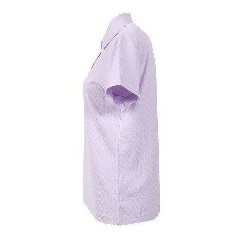 マンシング（MUNSING）（レディース）ゴルフウェア 吸汗速乾 ジャカードロゴモチーフテーラーカラーシャツ MGWVJA02CH PP00