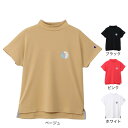 チャンピオン(CHAMPION)(レディース)ゴルフウェア 吸汗速乾 遮熱 半袖 モックネックシャツ CW-BG309