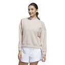 アディダス(adidas)(レディース)ゴルフウェア ビヨンド ザ コース ダンボールニット モックネック 長袖プルオーバー KTI49-JE7368PNK