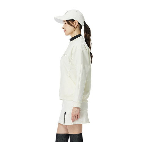 【最大1万Pバック エントリー＆抽選 11/1限定】テーラーメイド（TAYLORMADE）（レディース）ゴルフウェア 長袖 ストームフリースプルオーバーTL551