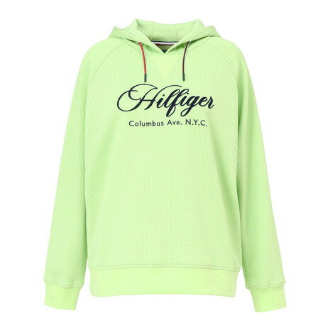 トミーヒルフィガーゴルフ（TOMMY HILFIGER GOLF）（レディース）ゴルフウェア 長袖パーカー ワッフルスウェット フーディー THLA550-LIG