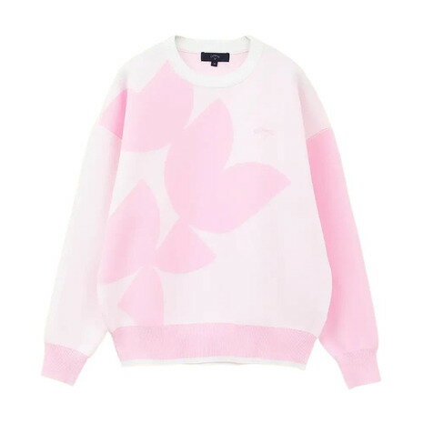 キャロウェイ（CALLAWAY）（レディース）ゴルフウェア 長袖 クルーネックニット C24118201-1091