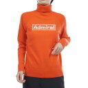 アドミラル ゴルフ(Admiral GOLF)(レディース)ゴルフウェア ステッチロゴ タートルネックセーター ADLA369-ORG