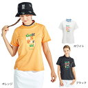 マンシングウエア(MUNSING WEAR)(レディース)ゴルフウェア 吸汗速乾 サンスクリーン 半袖モックネックシャツ MG5SHS56L