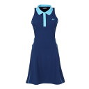 【マラソン期間限定 さらに最大P10倍】J.LINDEBERG(レディース)ゴルフウェア Nadia Dress ノースリーブ ワンピース 072-61670-...