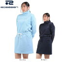 【5%OFFクーポン4/30限定 2点以上購入】ROSASEN（レディース）ゴルフウェア ストレッチ 裏ボアワンピース 045-69111