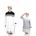 【マラソン期間限定 さらに最大P10倍】フィドラ(FIDRA)(レディース)ゴルフウェア 吸湿 発熱 プリーツニット ワンピース FD5SUQ05