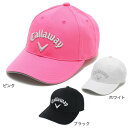 キャロウェイ（CALLAWAY）（レディース）Basic キャップ 22JM C22990203