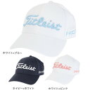 タイトリスト（TITLEIST）（レディース）ゴルフ 吸汗 速乾 帽子 22WO ツアーキャップ NVWT TH22AWTP