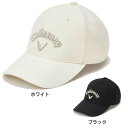 キャロウェイ(CALLAWAY)(レディース)ゴルフ 吸汗速乾 フランネルキャップ C23291205