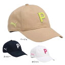 プーマ(PUMA)(レディース)ゴルフ 通気 W サガラ Pロゴキャップ 025779