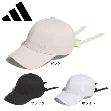 アディダス（adidas）（レディース）スリーストライプス リボンキャップ IKK40のサムネイル