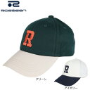 ROSASEN(レディース)ゴルフ 吸水速乾 配色キャップ 046-53263-25SS