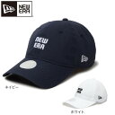 ニューエラ(NEW ERA)(レディース)ゴルフ 吸水速乾 接触冷感 キャップ 9TWENTY ロングバイザー SHELTECH 14391238 143912...