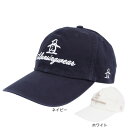 マンシングウエア(MUNSING WEAR)(レディース)ゴルフ ペンギン刺しゅう ベースボールキャップ MG5SCP01L