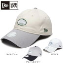ニューエラ(NEW ERA)(レディース)ゴルフ 抗菌 9TWENTY ロングバイザー オーバルロゴ キャップ Stretch Cotton Washable1...