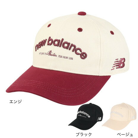 【最大1万Pバック エントリー＆抽選 11/18限定】ニューバランス（new balance）（レディース）帽子 SIX PANELS キャップ 012-5287520